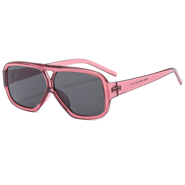 Women's fashionable oversized sunglasses with wide frame and protective lenses Bowlift