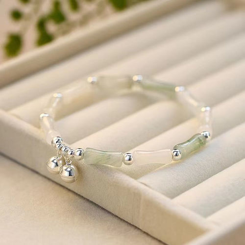 Elegant Silver and Gemstone Bracelet Bowlift