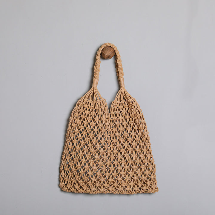 Handcrafted net shopping bag Bowlift