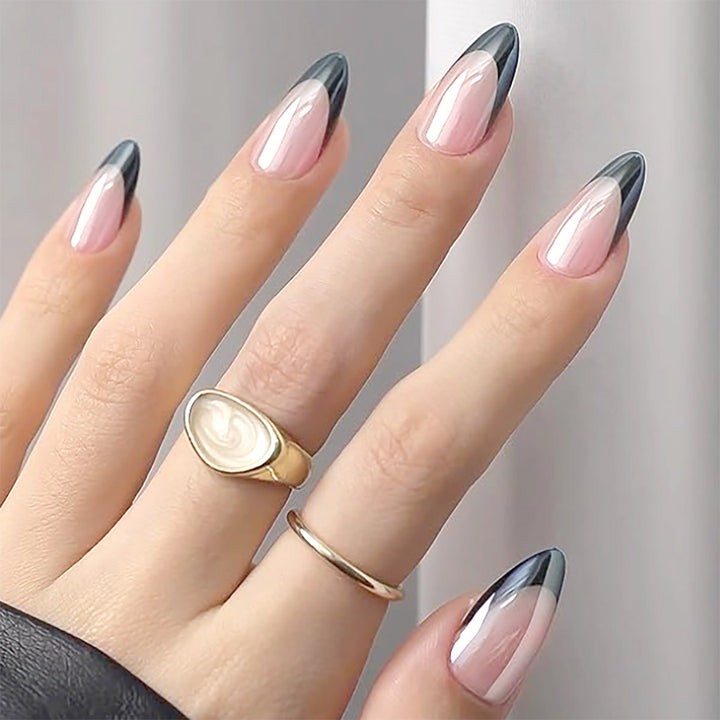Glamorous Stiletto Press-On Nails with Ombre Finish Bowlift