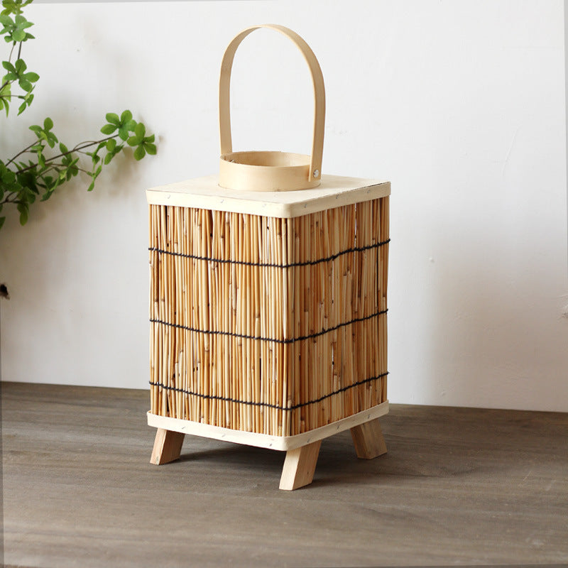 Stylish lantern made of natural materials Bowlift