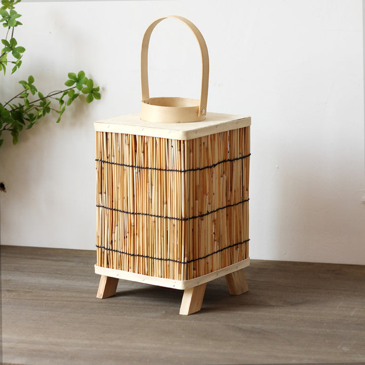 Stylish lantern made of natural materials Bowlift