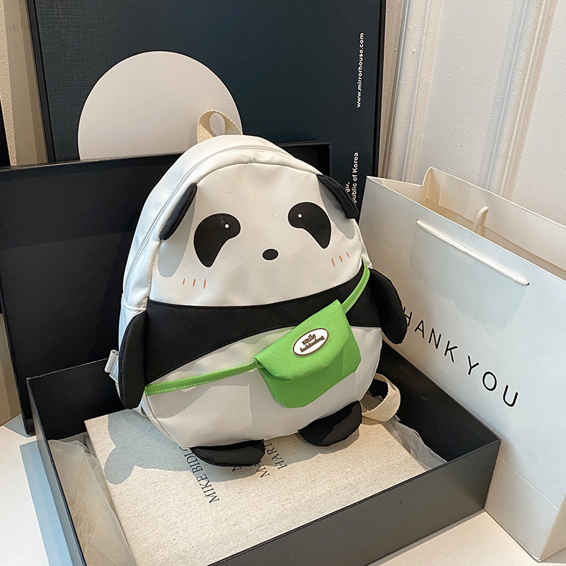 Cute Panda-Themed Mini Backpack