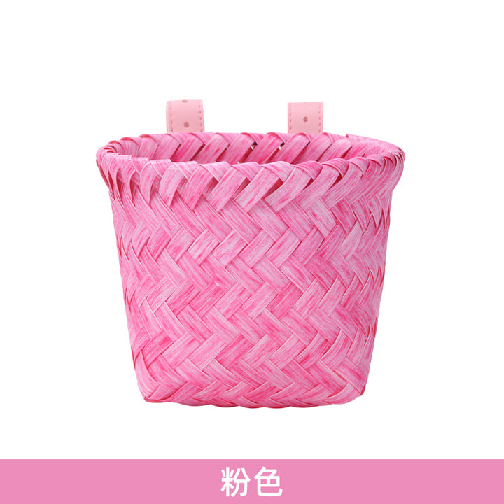 Women's Woven Storage Basket with Handles Bowlift