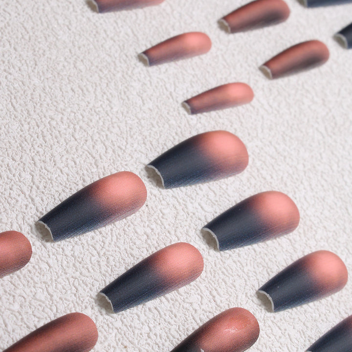 Matte Ombre Stiletto Press-On Nails Bowlift