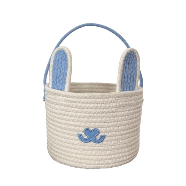 Ladies decorative storage basket with bunny ear design Bowlift
