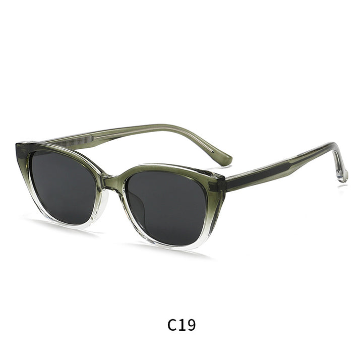 Women's fashionable Cat-Eye sunglasses with UV protection and flexible frame Bowlift