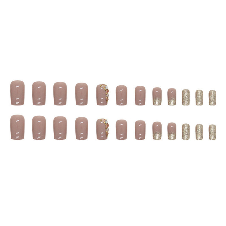 Glamorous Glitter and Crystal Nail Art Tips Bowlift