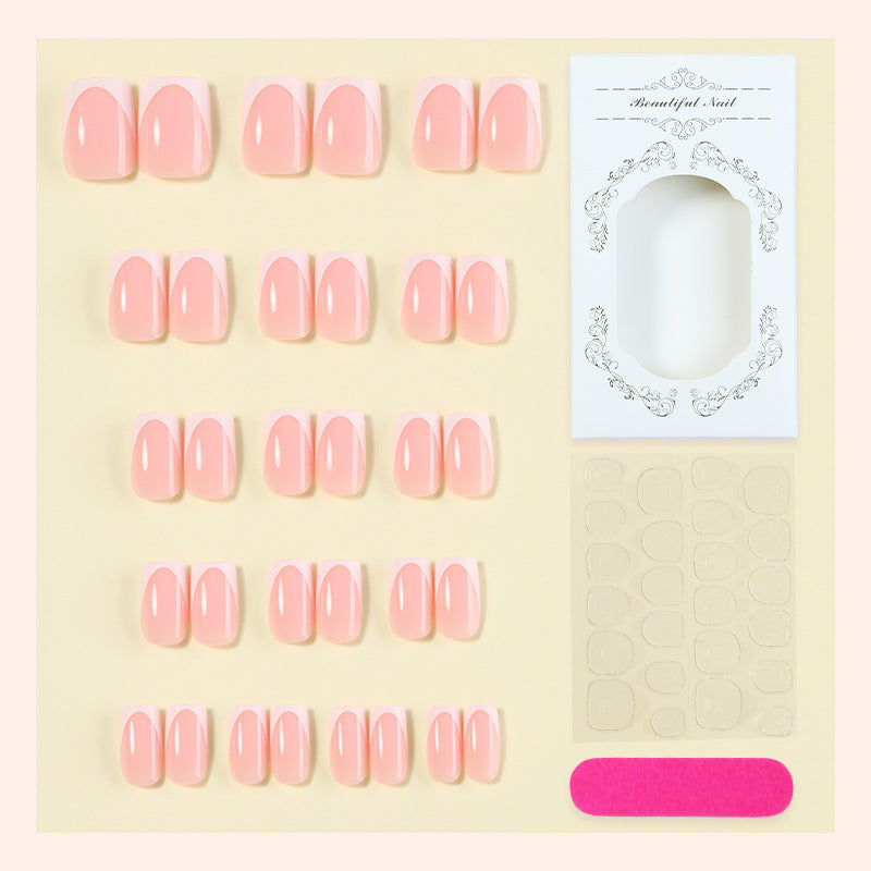 Premium Gel Press-On Nail Set with Various Sizes Bowlift