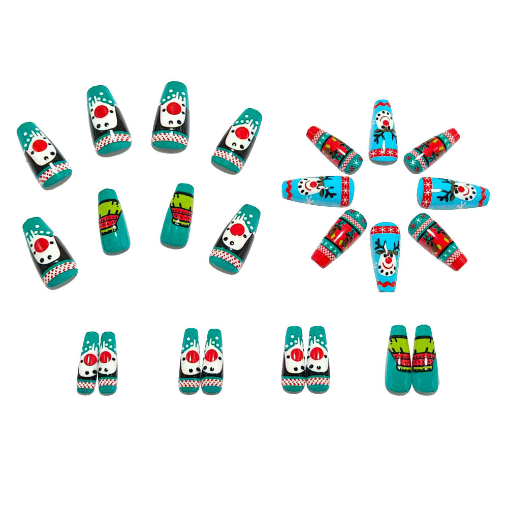 Christmas Art Nails Bowlift