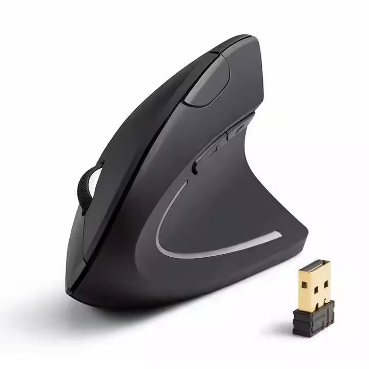 Ergonomic Vertical Wireless Mouse Bowlift