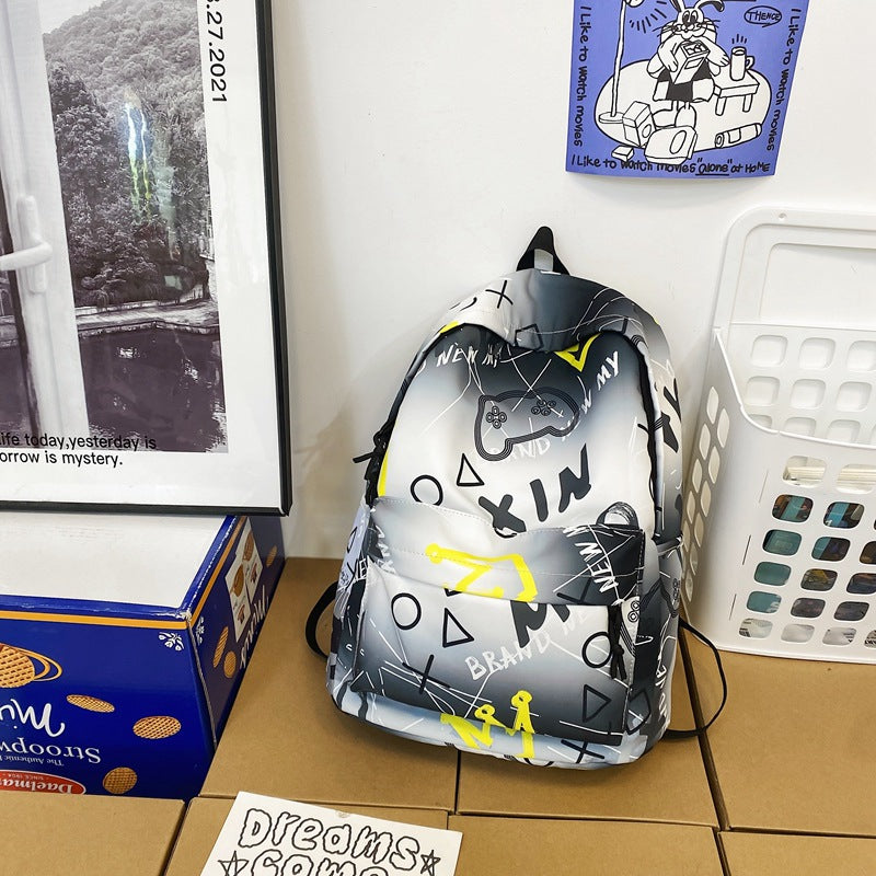 Stylish Graphic Print  Backpack