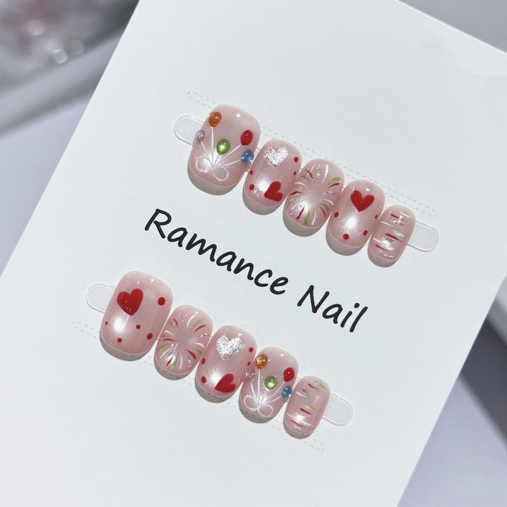Decorative Press-On Nails Bowlift