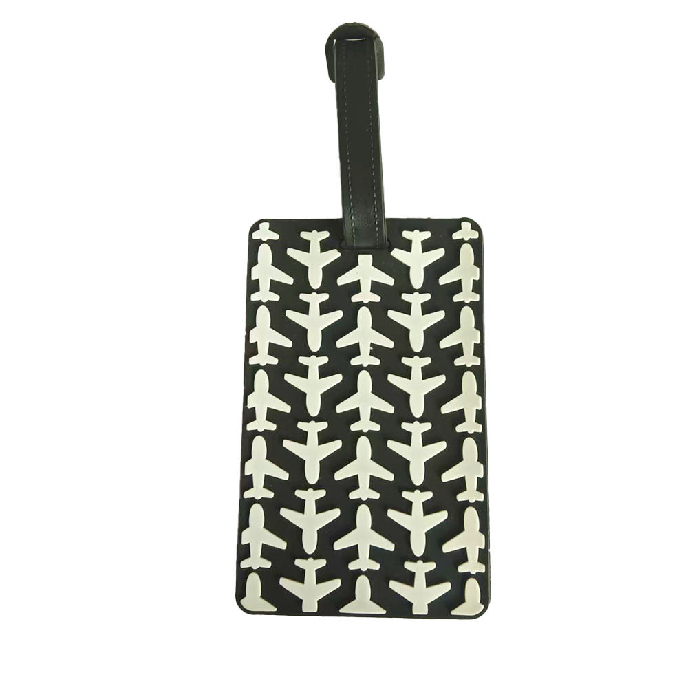 Unisex Luggage Tag with Creative Airplane Pattern Bowlift