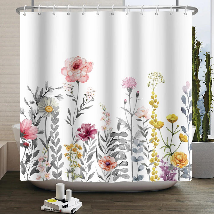 Botanical Garden Shower Curtain Bowlift