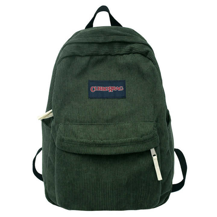 Corduroy Utility School Backpack Bowlift