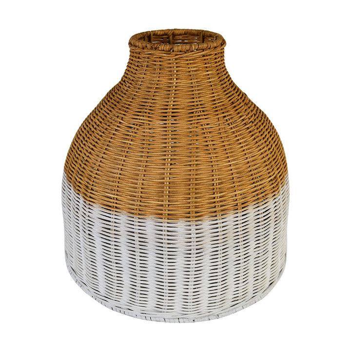 Woven Pendant Light Fixture Bowlift