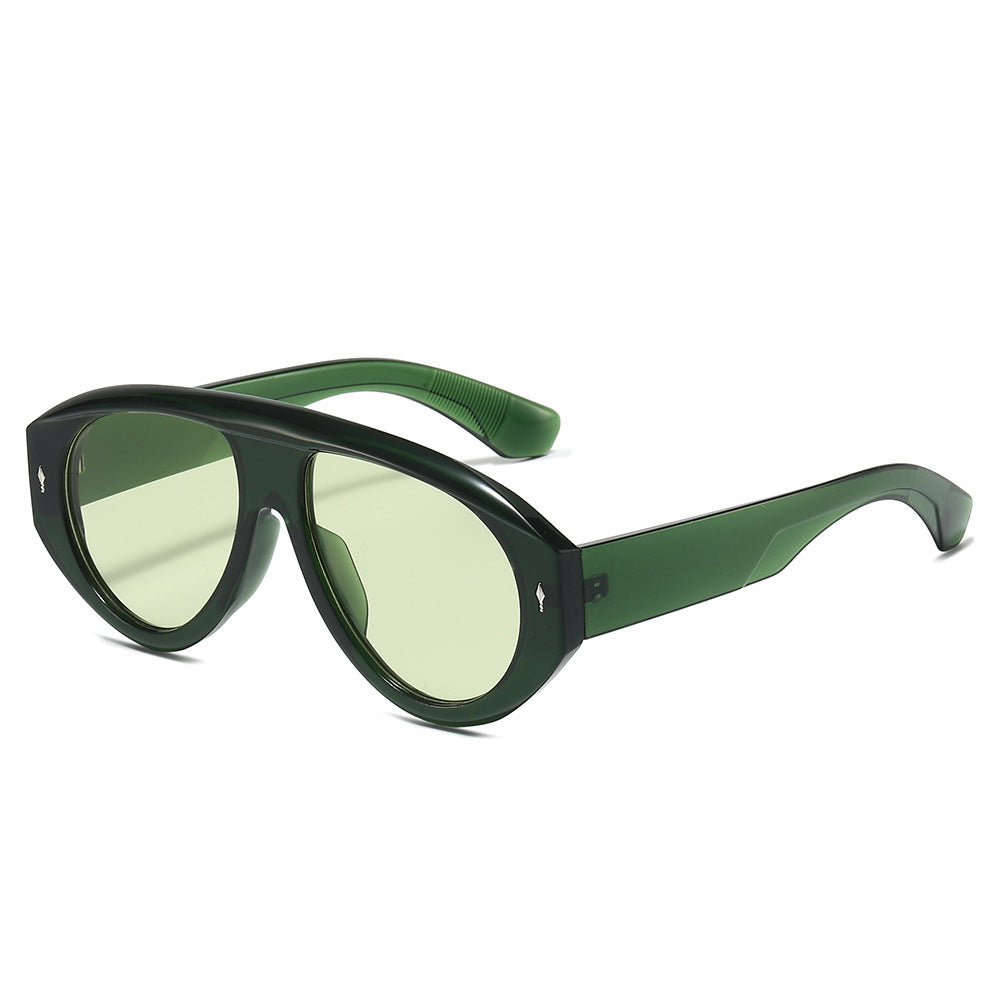 Fashion-Forward Sculptural Sunglasses Bowlift