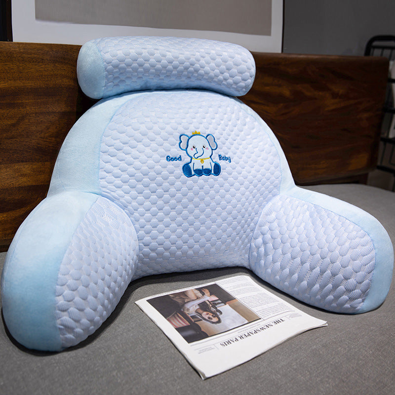 Ergonomic sleep and back support pillow Bowlift