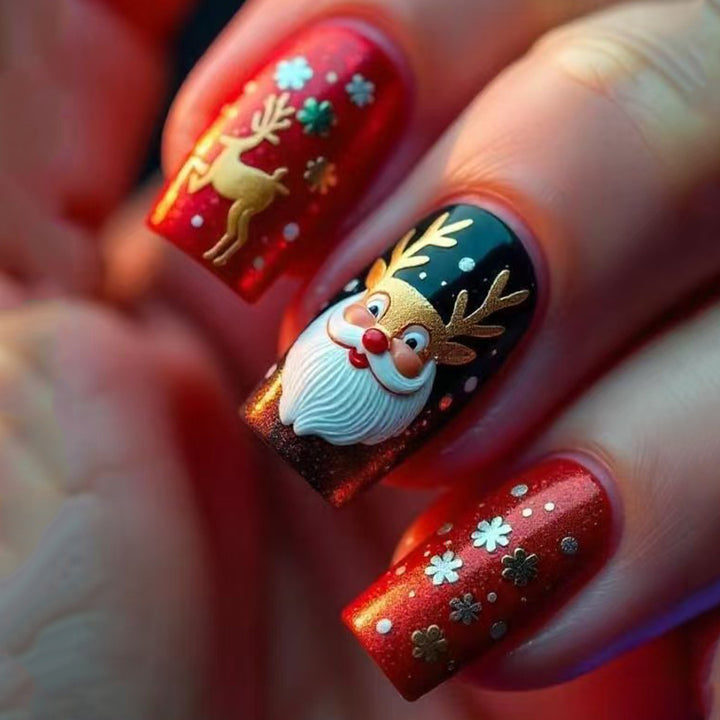 Christmas-Themed Nail Art Set Bowlift