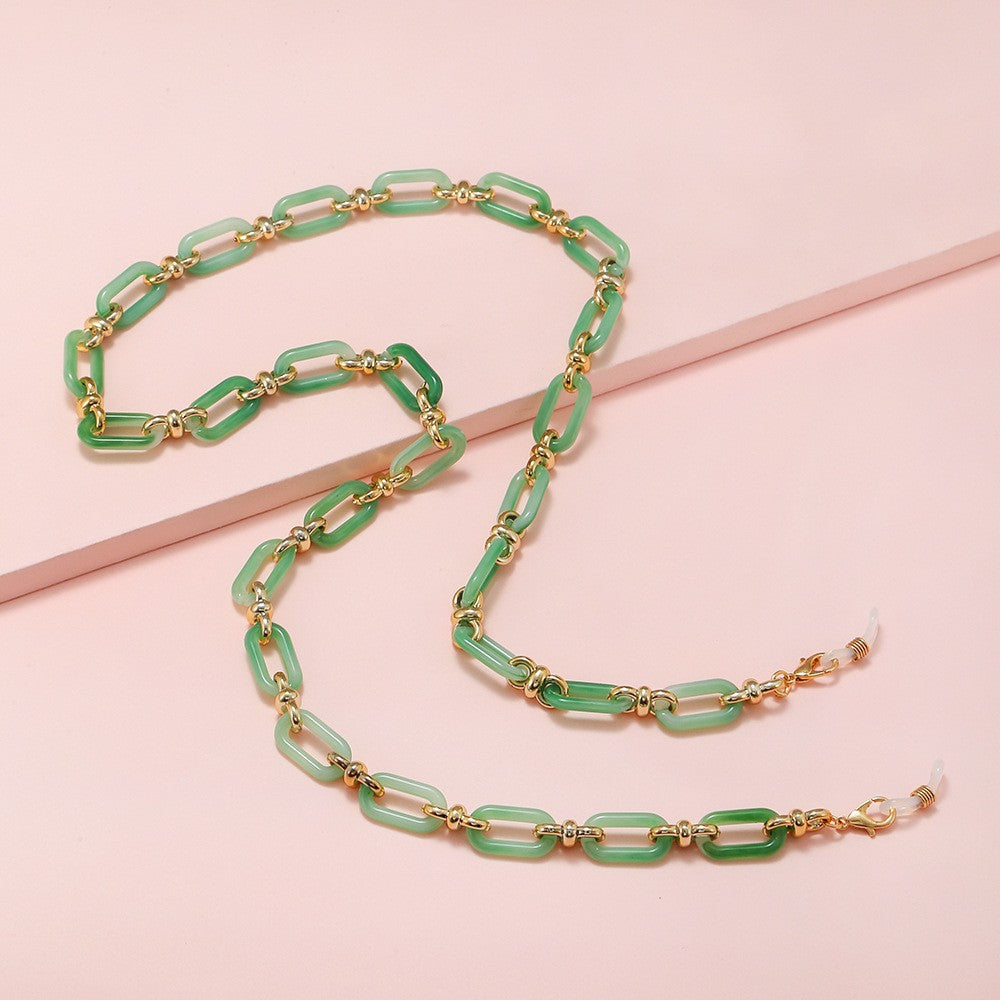 Fashionable sunglasses with chain pendant Bowlift