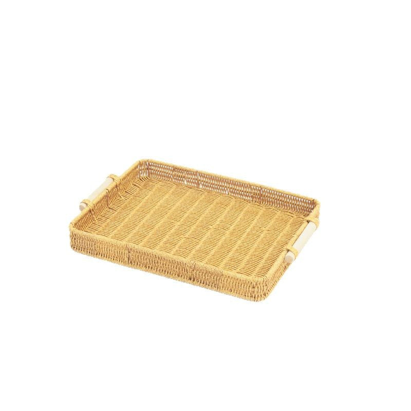 Ladies Rattan Serving Tray Bowlift