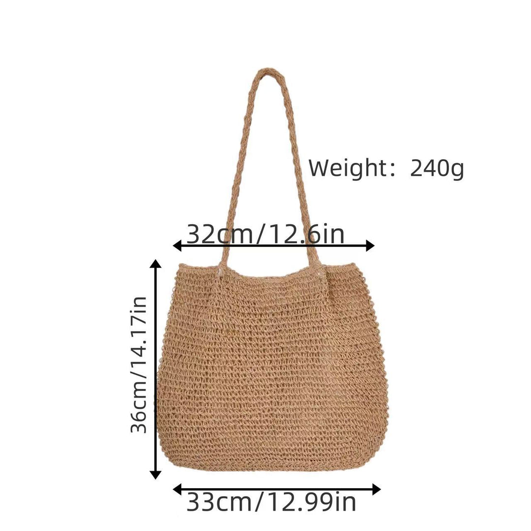 Beach bag in modern macrame style Bowlift