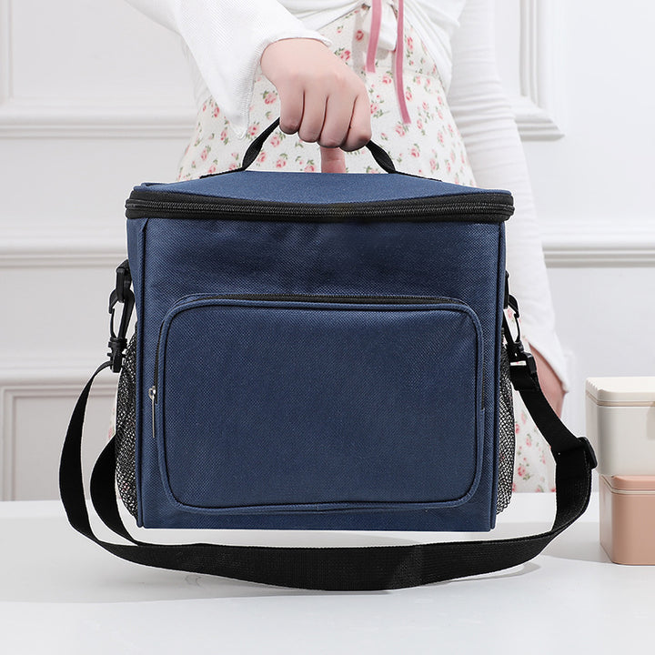 Insulated cooler bag with practical compartments Bowlift