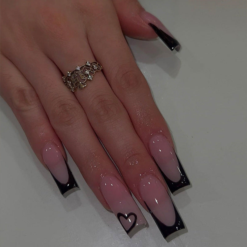 Glamorous Glittery Stiletto Press-On Nails Bowlift
