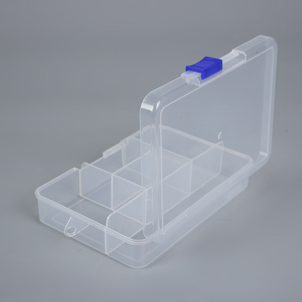 Multi-Divisional Transparent Storage Organizer Bowlift