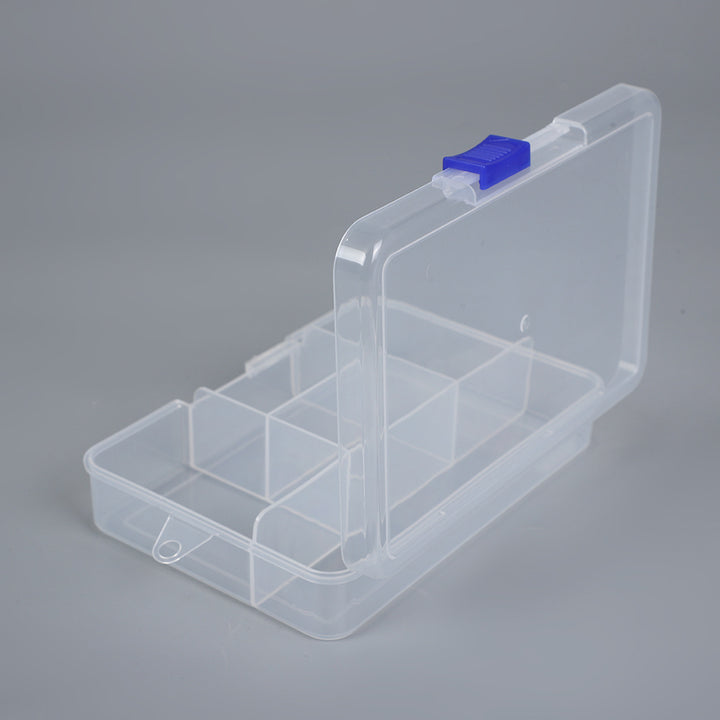 Multi-Divisional Transparent Storage Organizer Bowlift