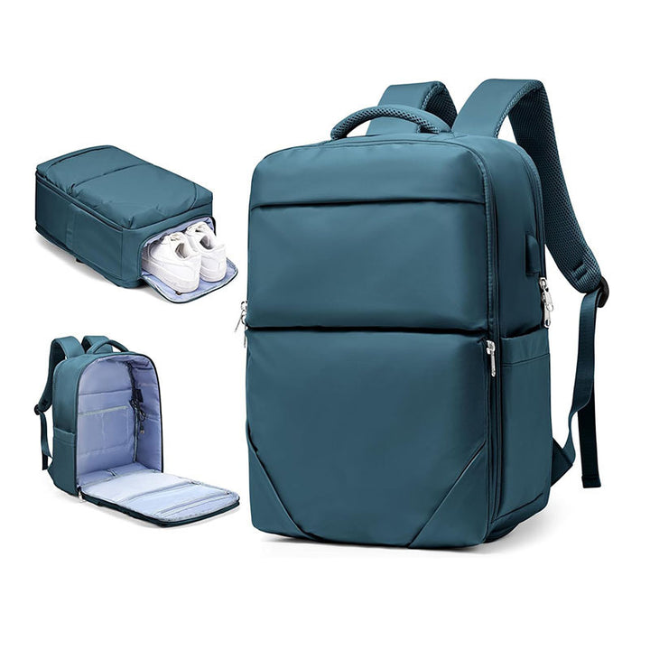 Multifunctional Backpack with Insulated Shoe Compartment Bowlift