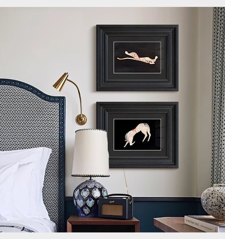 Framed Equestrian Art Print