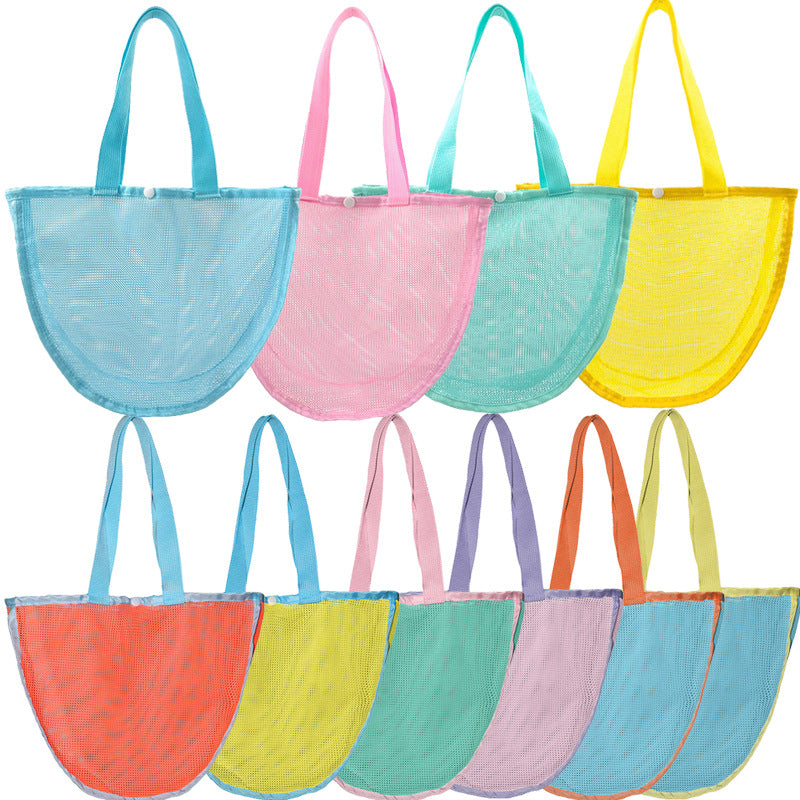 Durable mesh beach bag with wide straps Bowlift