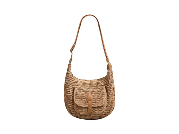 Handcrafted Shoulder Bag in Modern Boho Style Bowlift