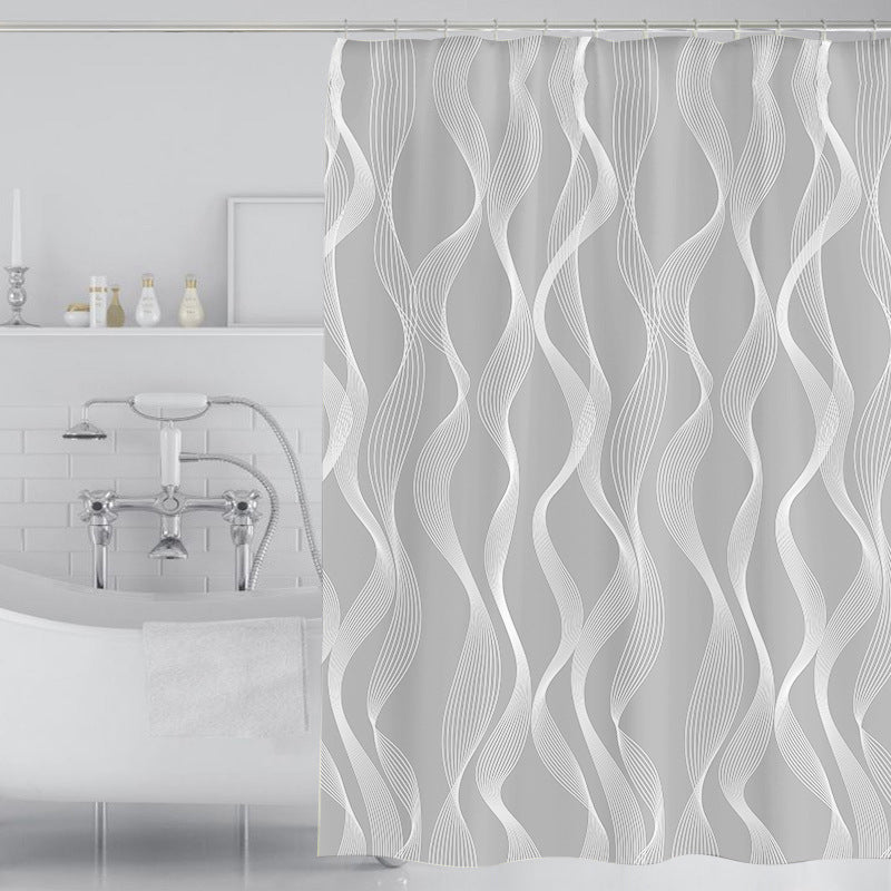 Unisex Waterproof Shower Curtain Bowlift