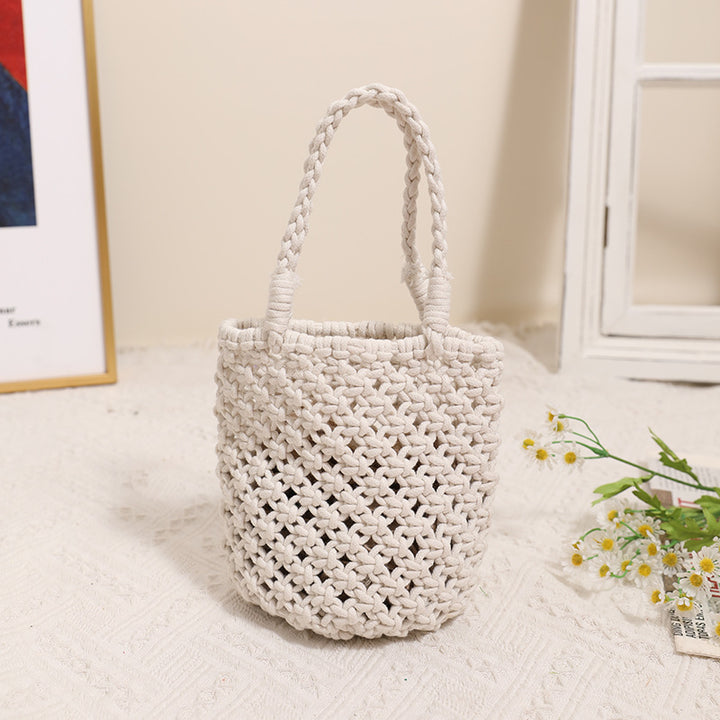Handmade Macrame Shopping Bag Bowlift