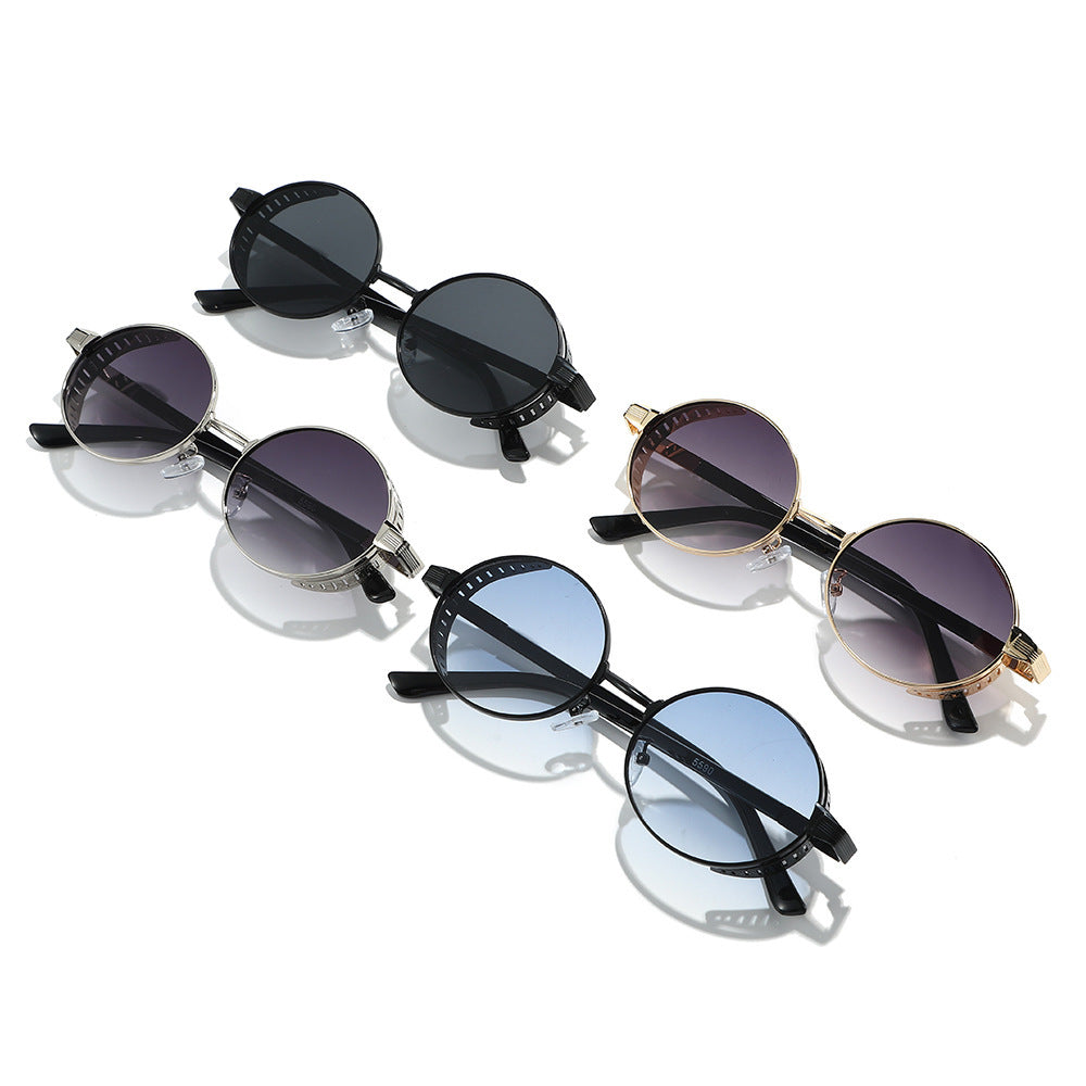 Ultra-Modern Circular Frame Sunglasses Bowlift