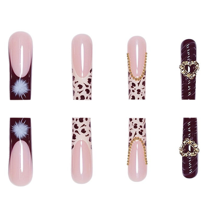 Artistic Long Nail Wraps Bowlift