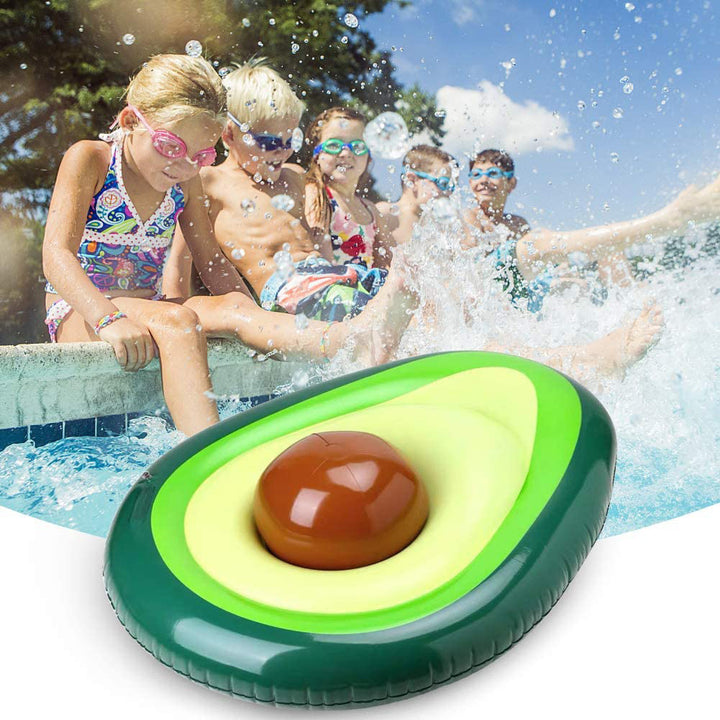 Women inflatable avocado swimming lounger Bowlift