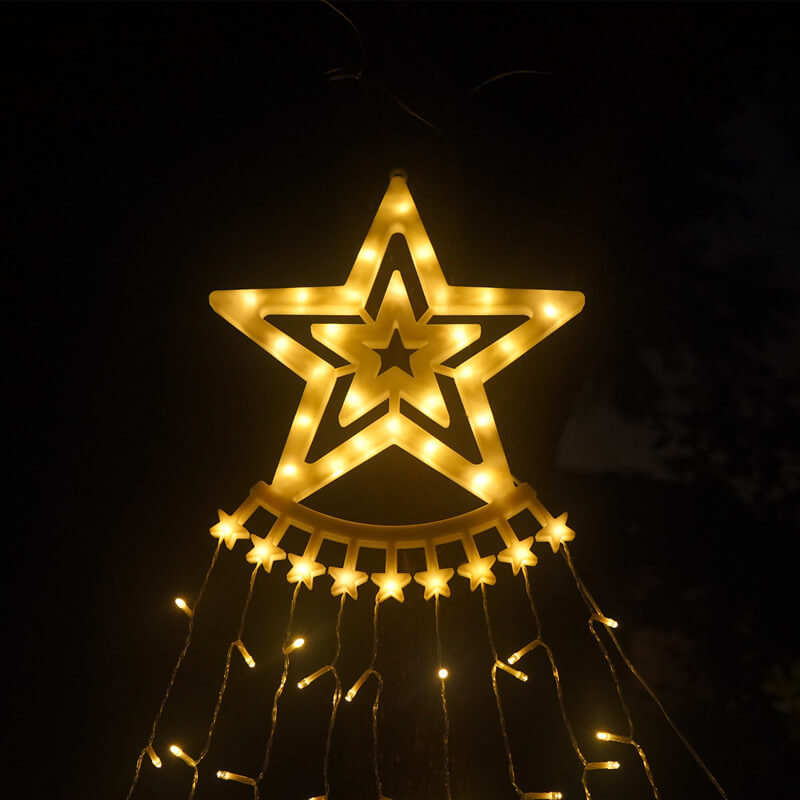 BowLift | Star Waterfall Light Christmas Meteor Lights LED String Lights