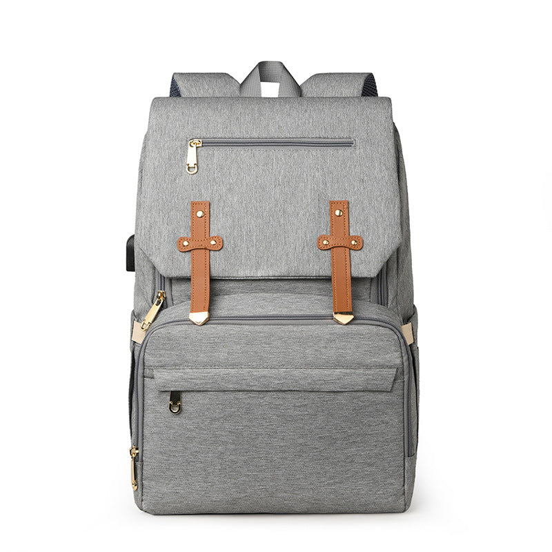 Functional Dual-Compartment Backpack Bowlift