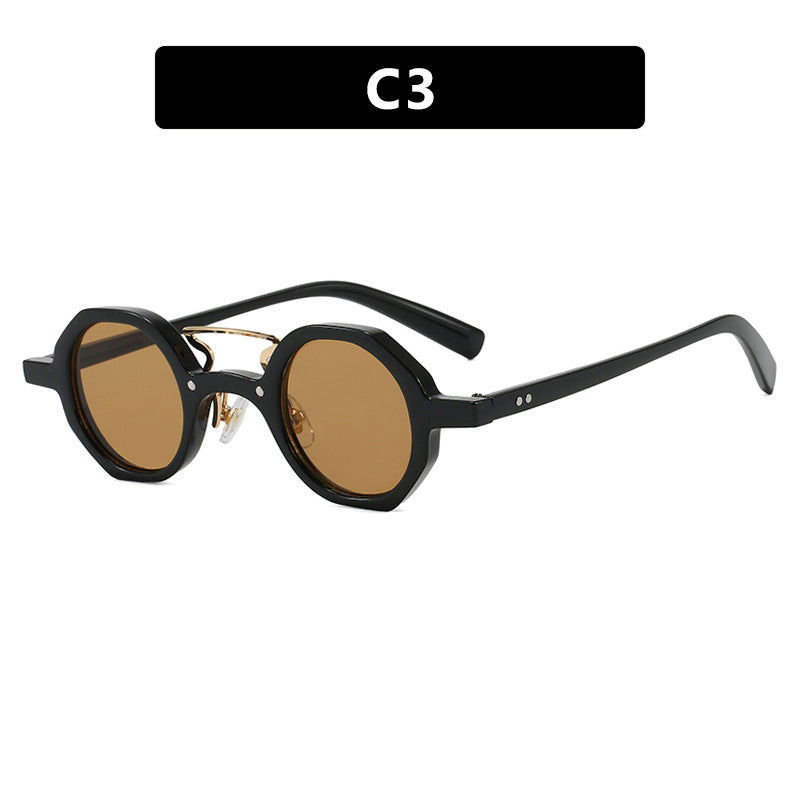 Women stylish sunglasses in unique octagonal design Bowlift