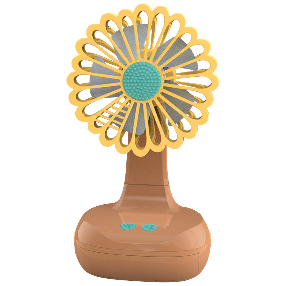 Ladies portable flower fan Bowlift