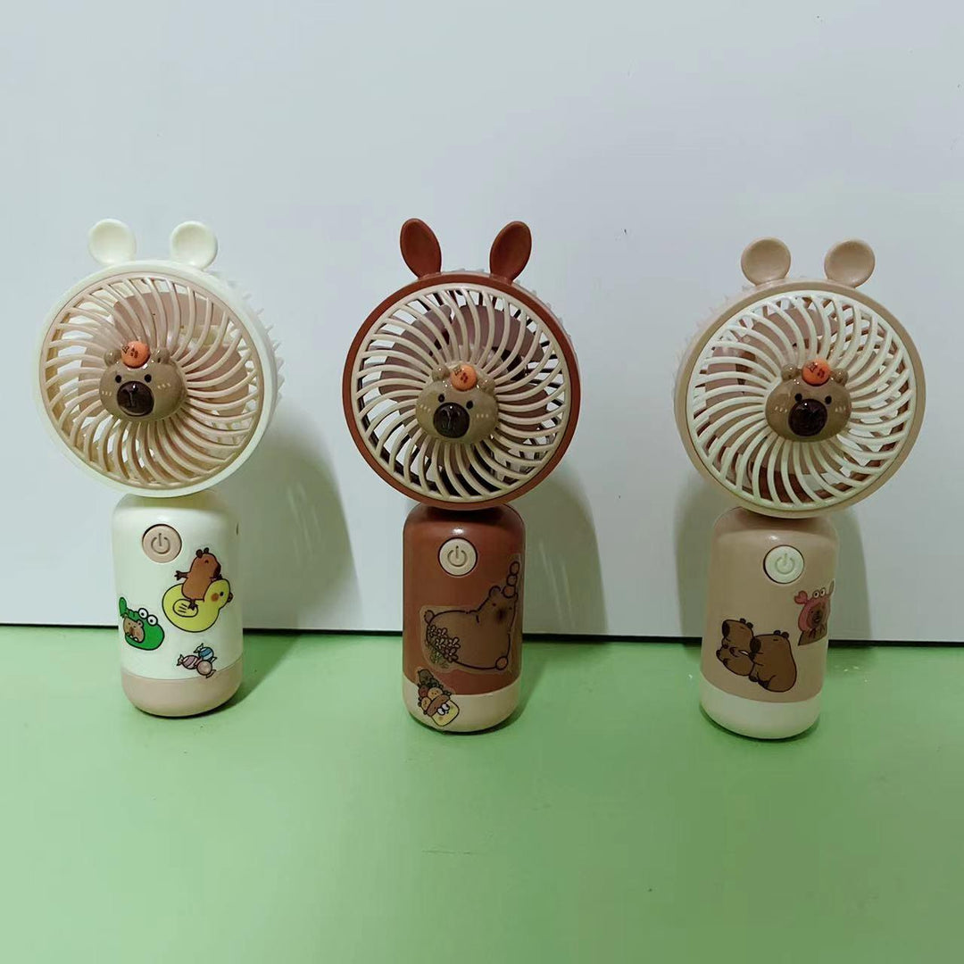 Unisex Portable Hand Fan in Cute Animal Design Bowlift 1782131749