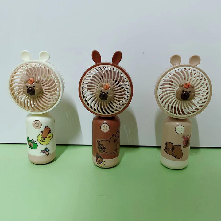 Unisex Portable Hand Fan in Cute Animal Design Bowlift 1782131749