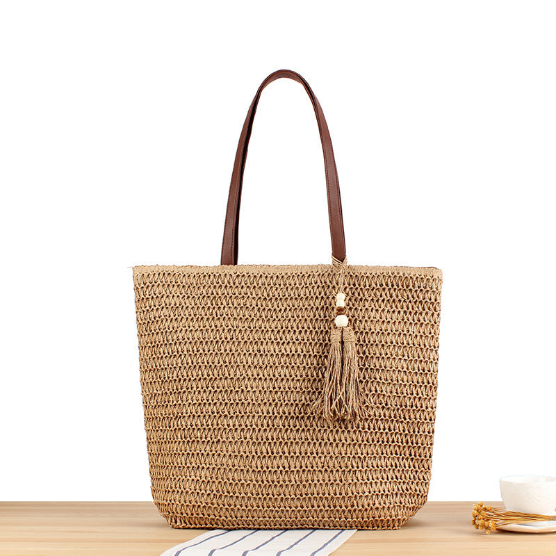 Handcrafted Beach Bag with Adjustable Straps Bowlift