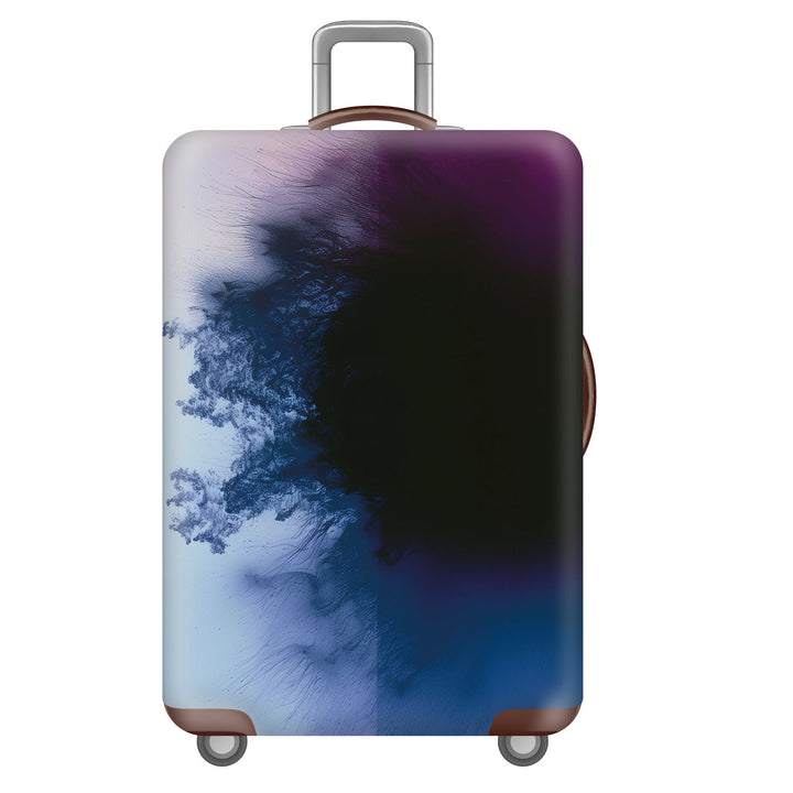 Unisex nan robust hard-shell suitcase with artistic face portrait print and 360° wheels Bowlift