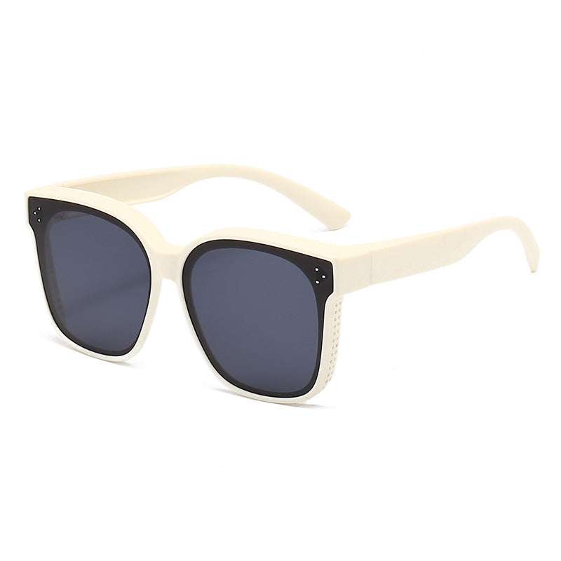 Women's fashionable square sunglasses with innovative ventilation system Bowlift