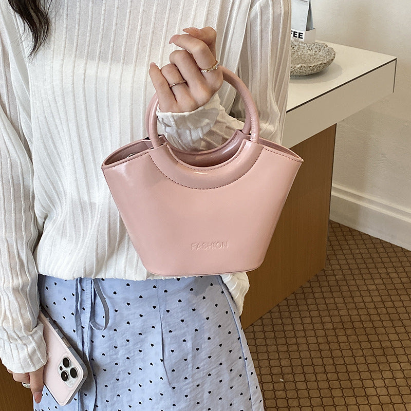 Stylish Handheld Satchel Bowlift